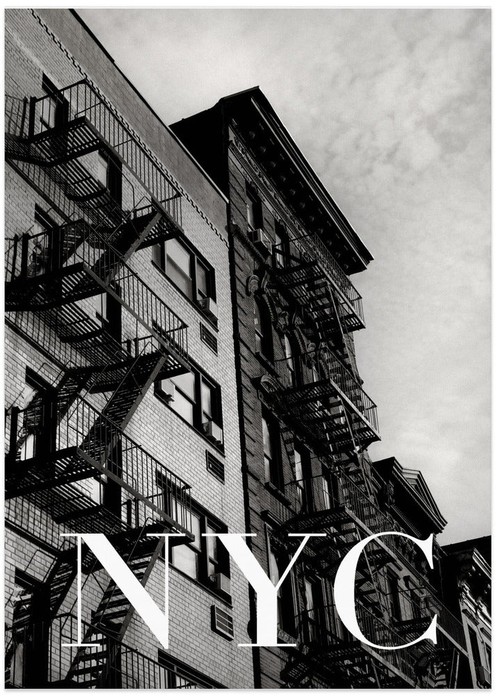 Fine Art Print, NYC Fire Escapes 2