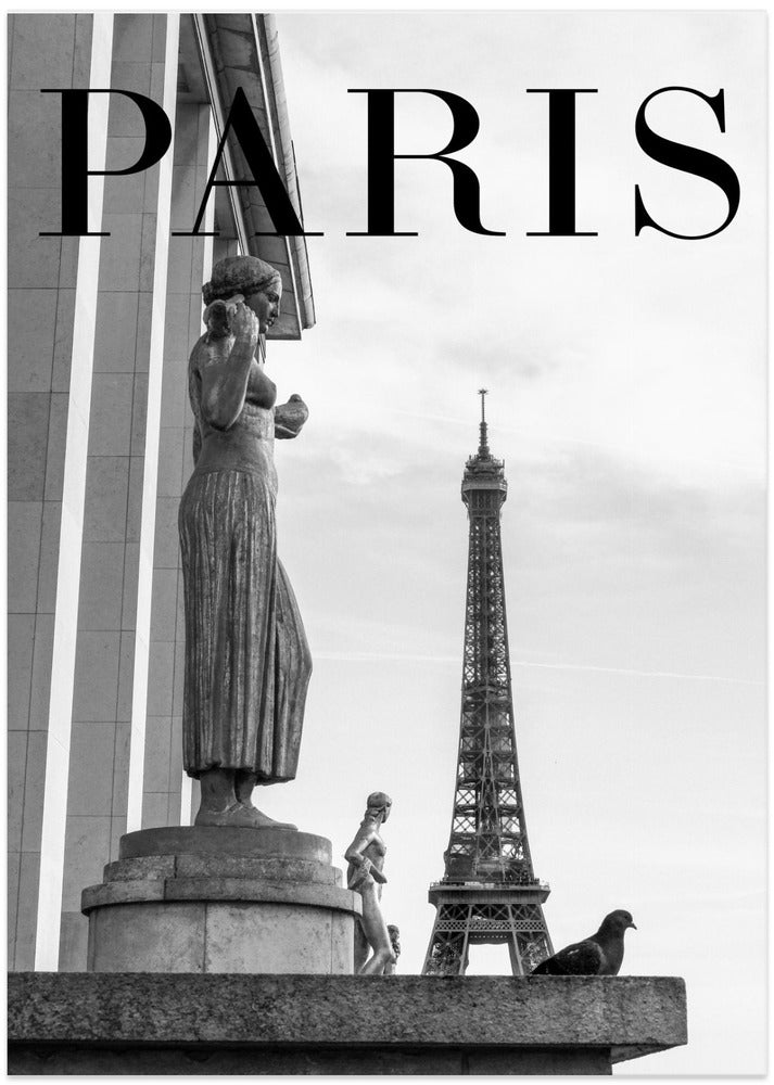 Fine Art Print, Paris Text 5