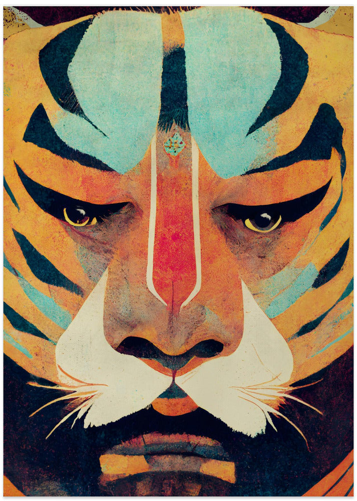 Fine Art Print, Strong Tiger