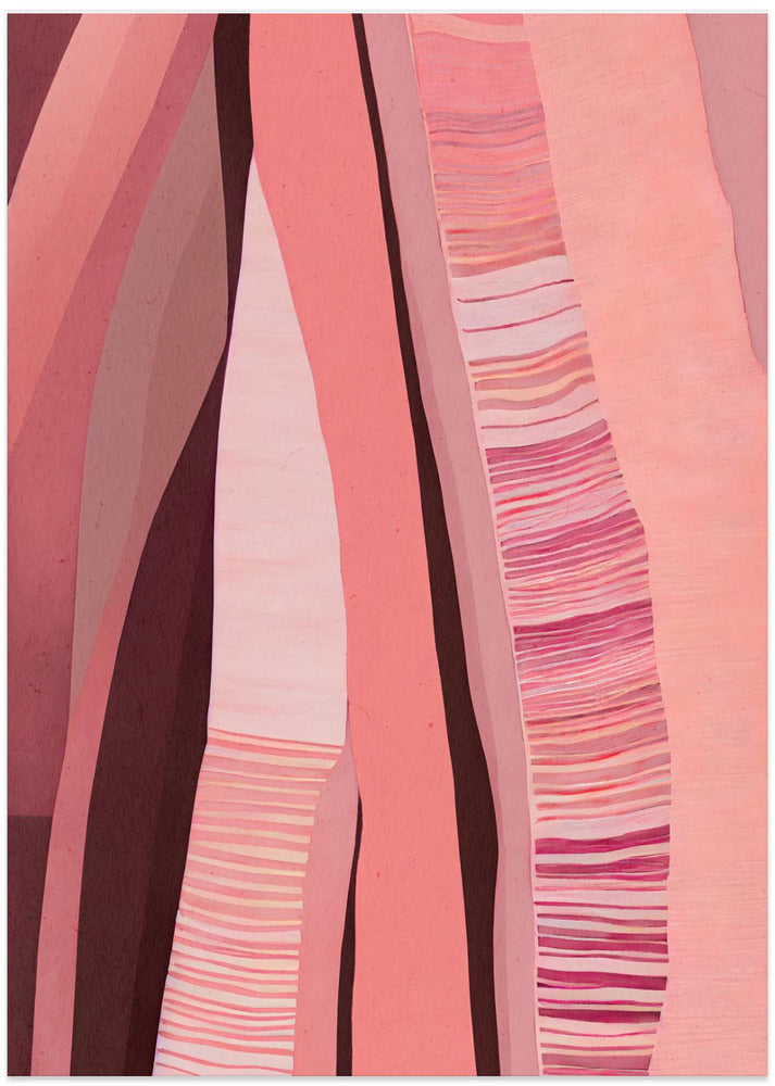 Fine Art Print, Pink Layers