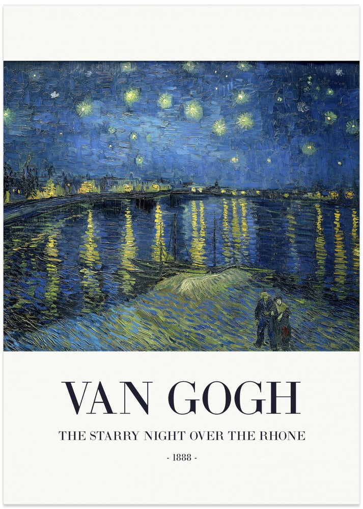 Fine Art Print, The Starry Night Over The Rhone