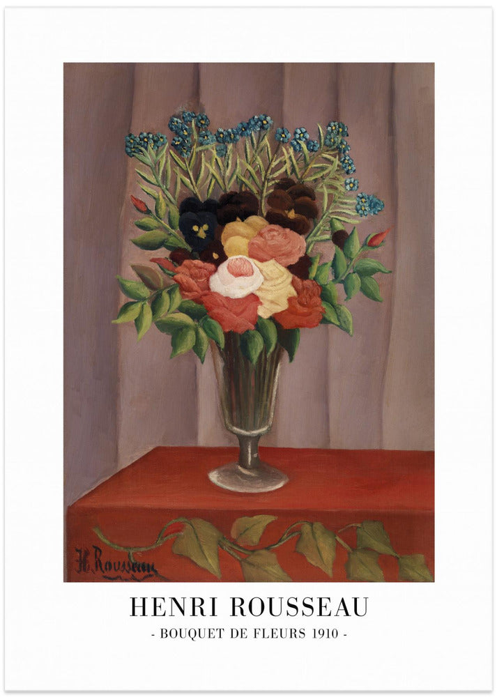 Fine Art Print, Bouquet De Fleurs 1910