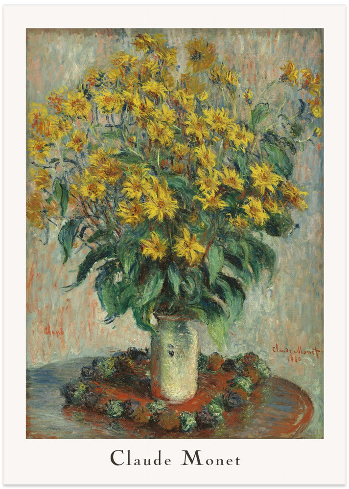 Fine Art Print, Jerusalem Artichoke Flowers