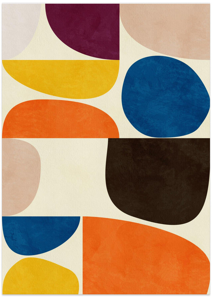 Fine Art Print, Vivid Bauhaus