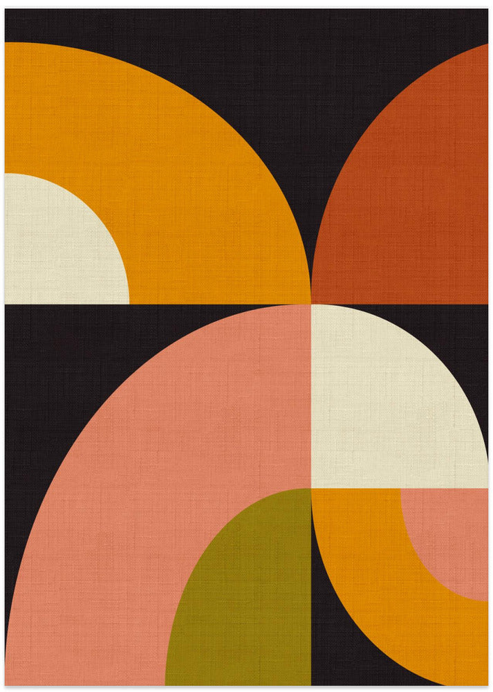 Fine Art Print, Geo Shapes Fall 21 Geo