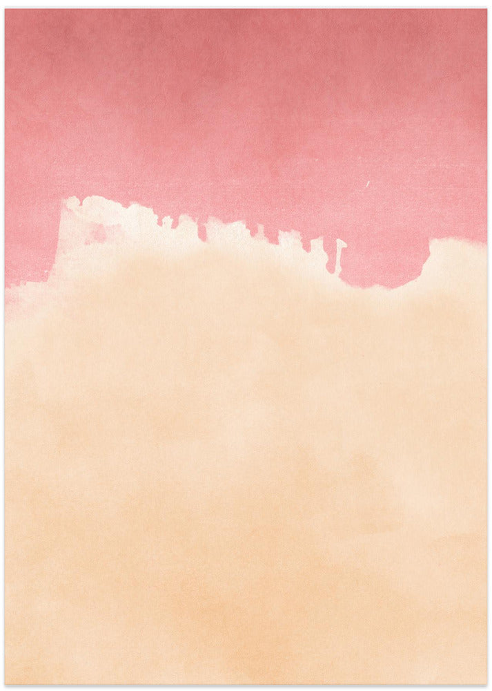 Fine Art Print, PEACHY PINK SKIES