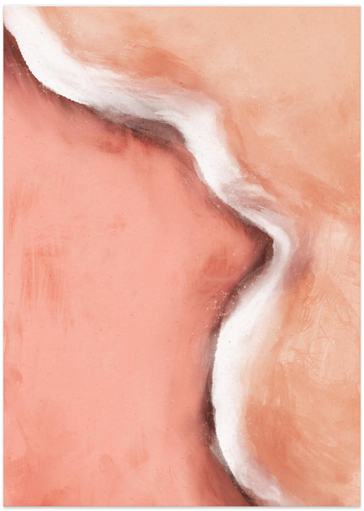 Fine Art Print, Peachy Wave