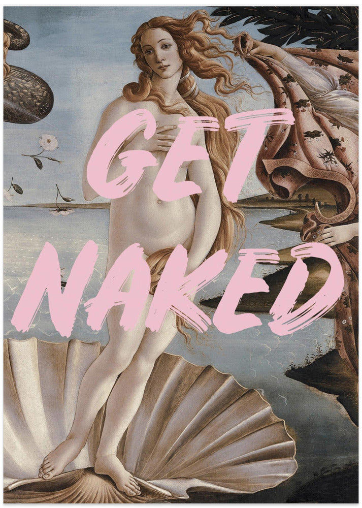 Fine Art Print, Venus get naked