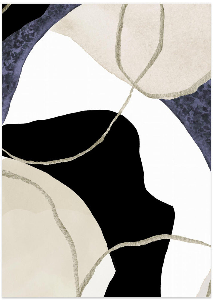 Fine Art Print, Curves and Lines 2