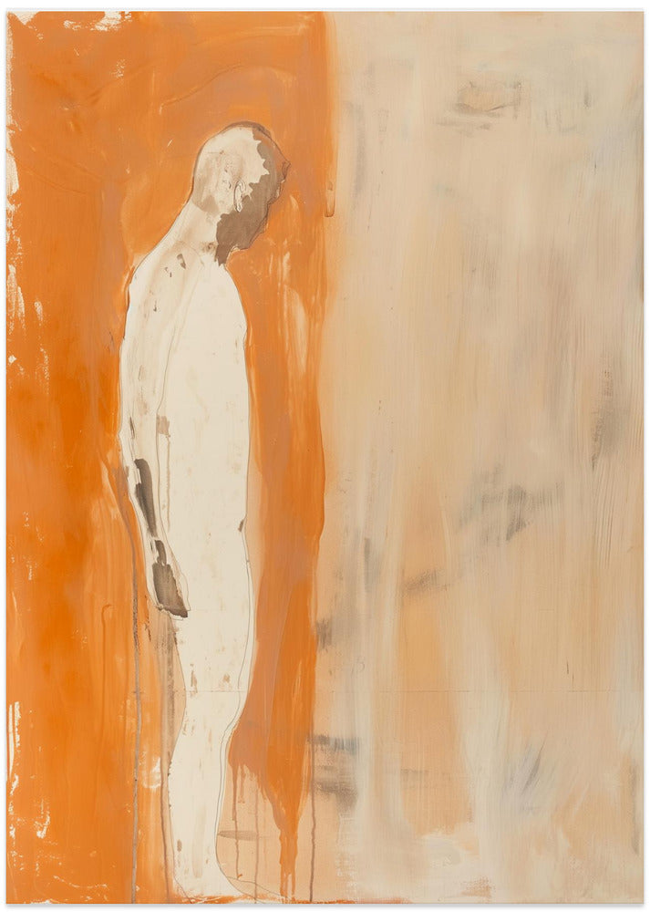 Fine Art Print, The Man In Orange