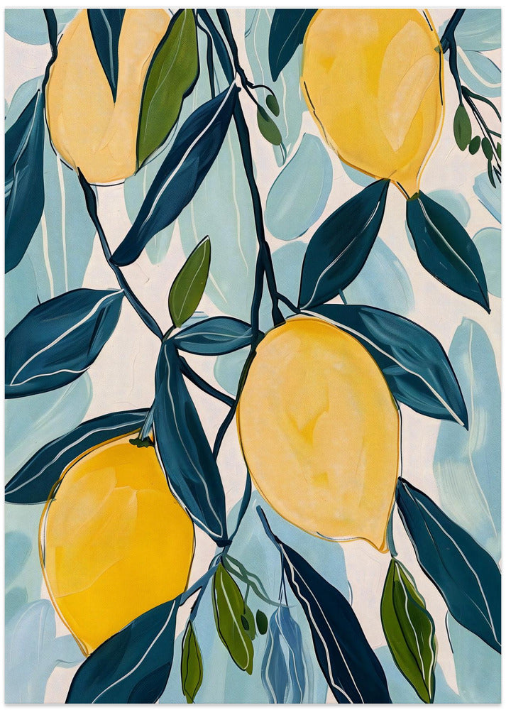 Fine Art Print, Lemon Tree