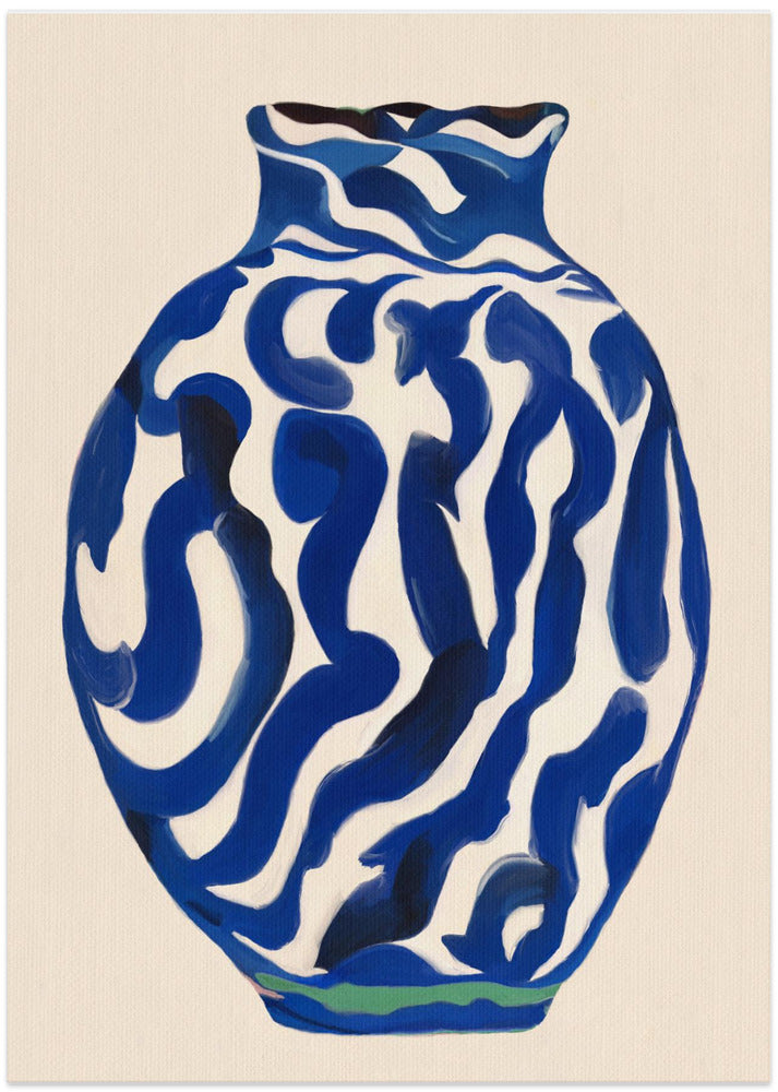 Fine Art Print, Vase Blue 03