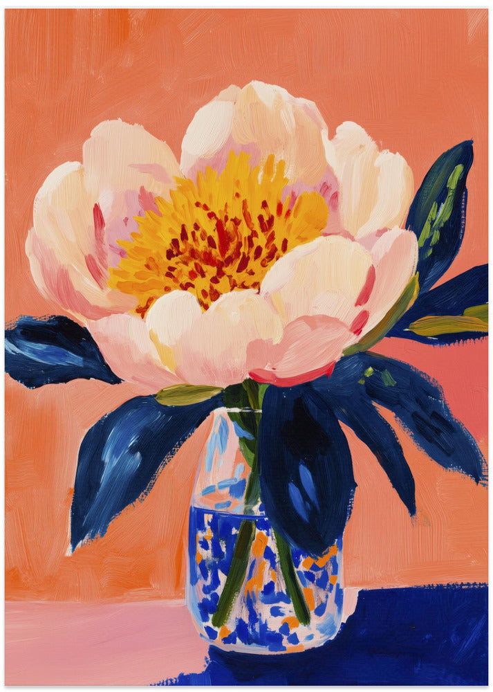 Fine Art Print, Blooming Peony