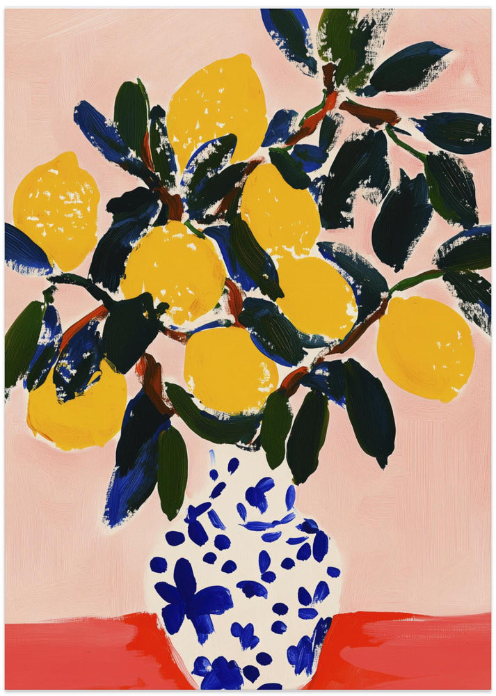 Fine Art Print, Lemonbouquet