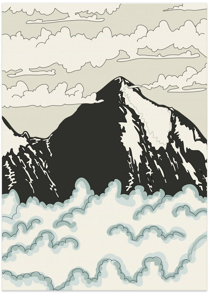 Fine Art Print, K2 Mountain