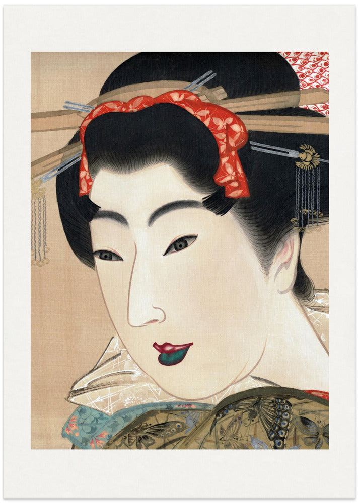 Fine Art Print, Japanese Geisha (1830s)