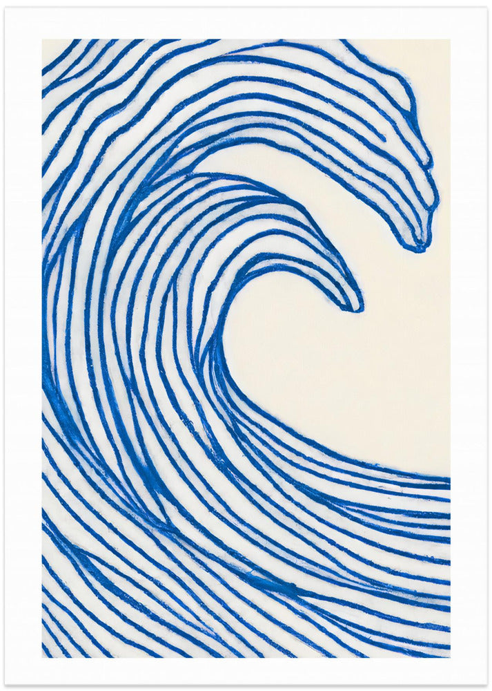 Fine Art Print, Wavy Lines