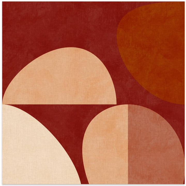 Fine Art Print, Autumn Mid Century Earthy