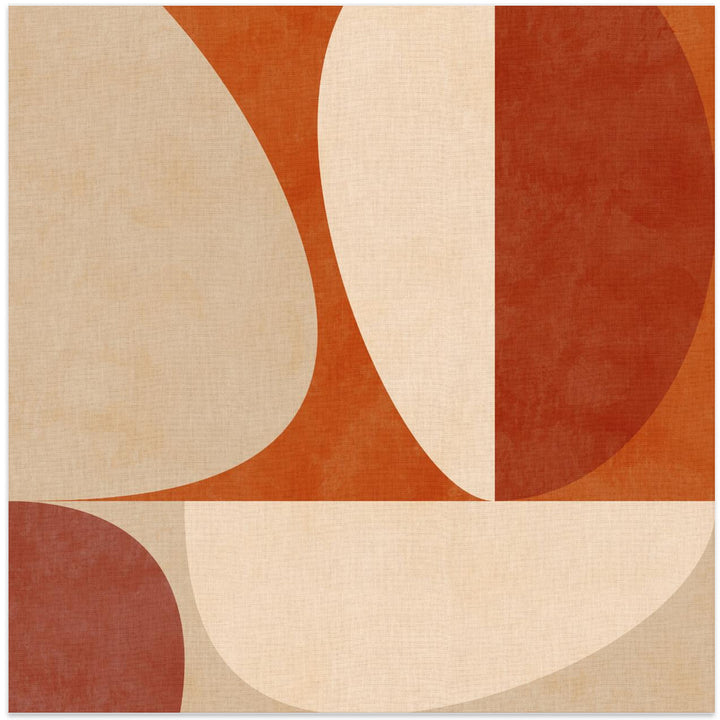 Fine Art Print, Autumn Mid Century Earthy3