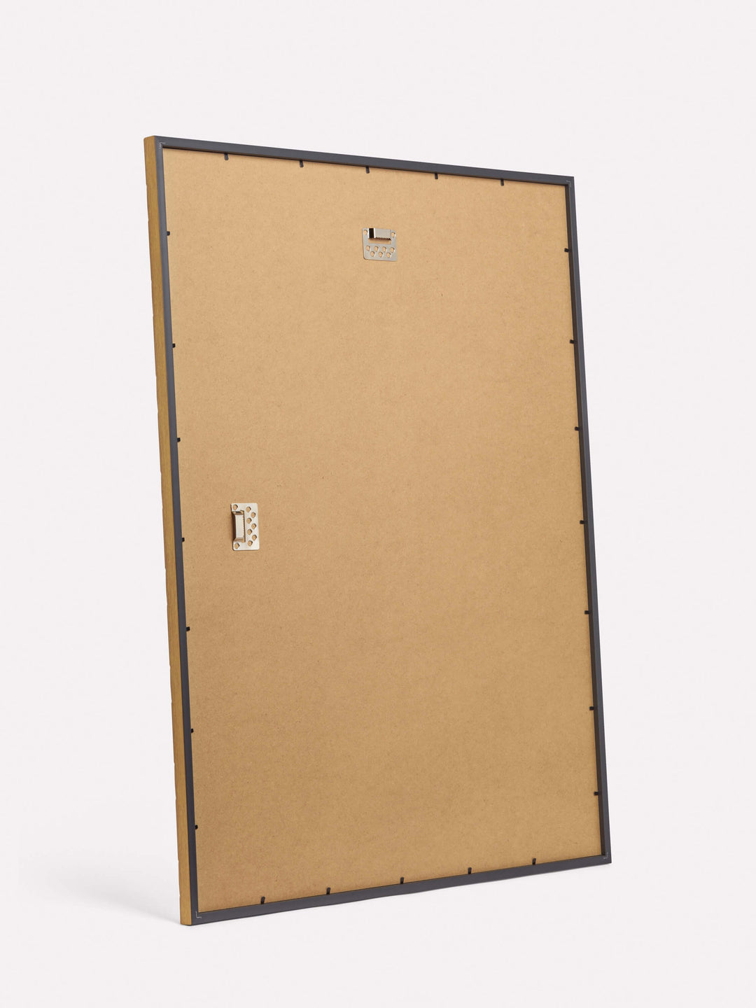 30x40-inch Bamboo Frame, Gold - Back view