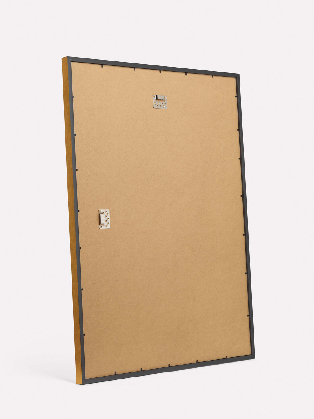30x40-inch Beveled Frame, Gold - Back view