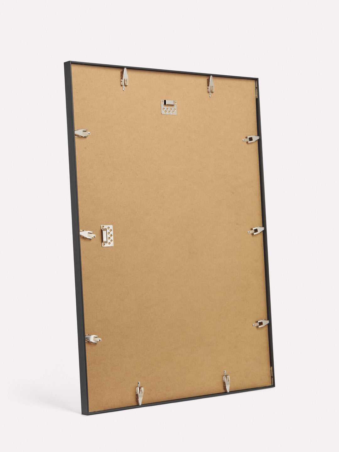 22x28-inch Thin Frame, Black - Back view