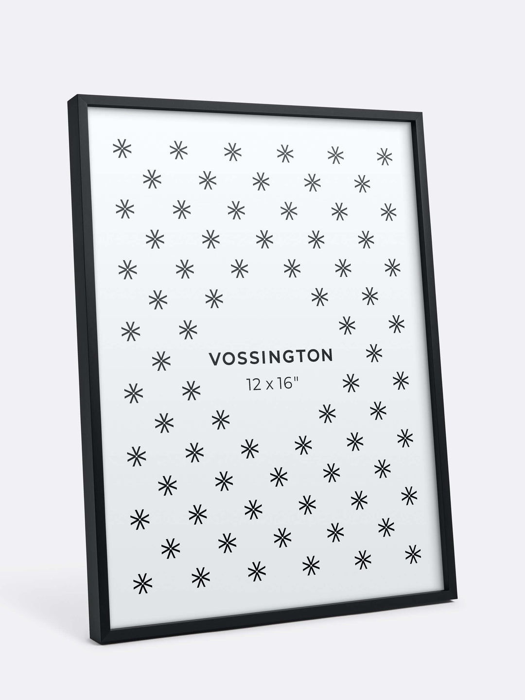 12x16 Frame - Exclusive Black Picture Frame From Vossington