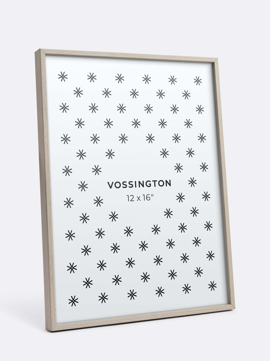 12x16 Frame - Exclusive White Wood Picture Frame From Vossington