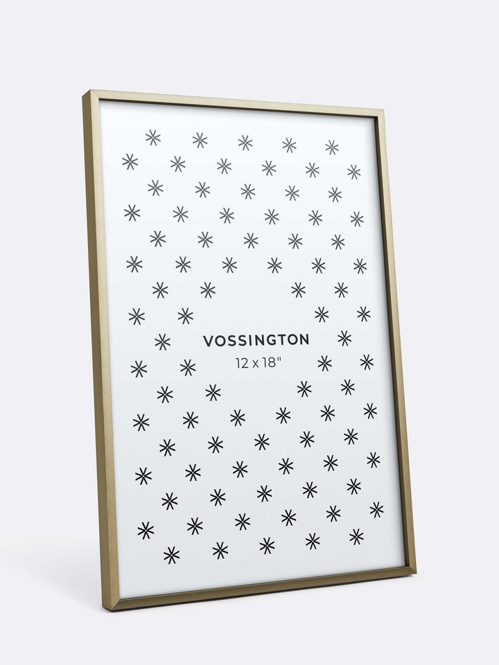 12x18 Frame - Exclusive Gold Picture Frame From Vossington
