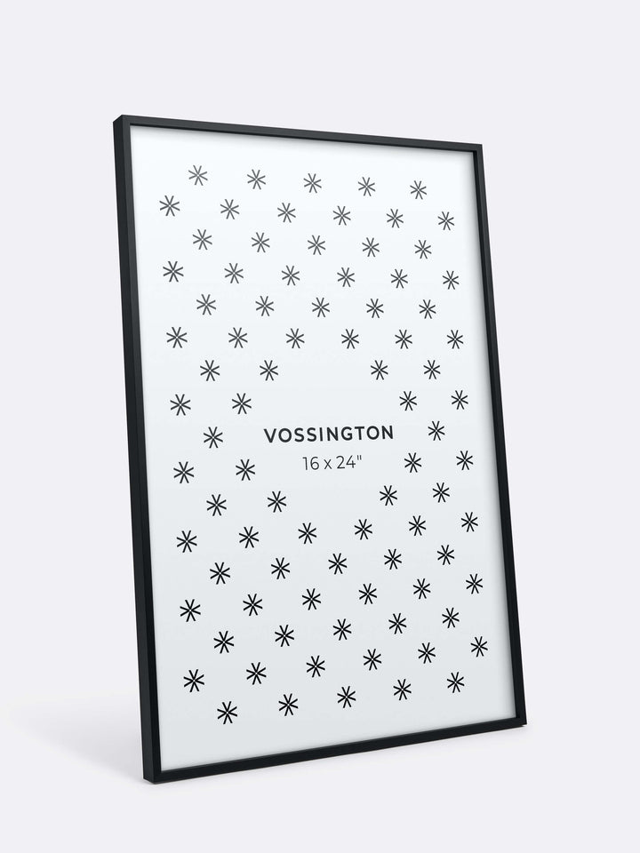 16x24 Frame - Exclusive Black Poster Frame From Vossington