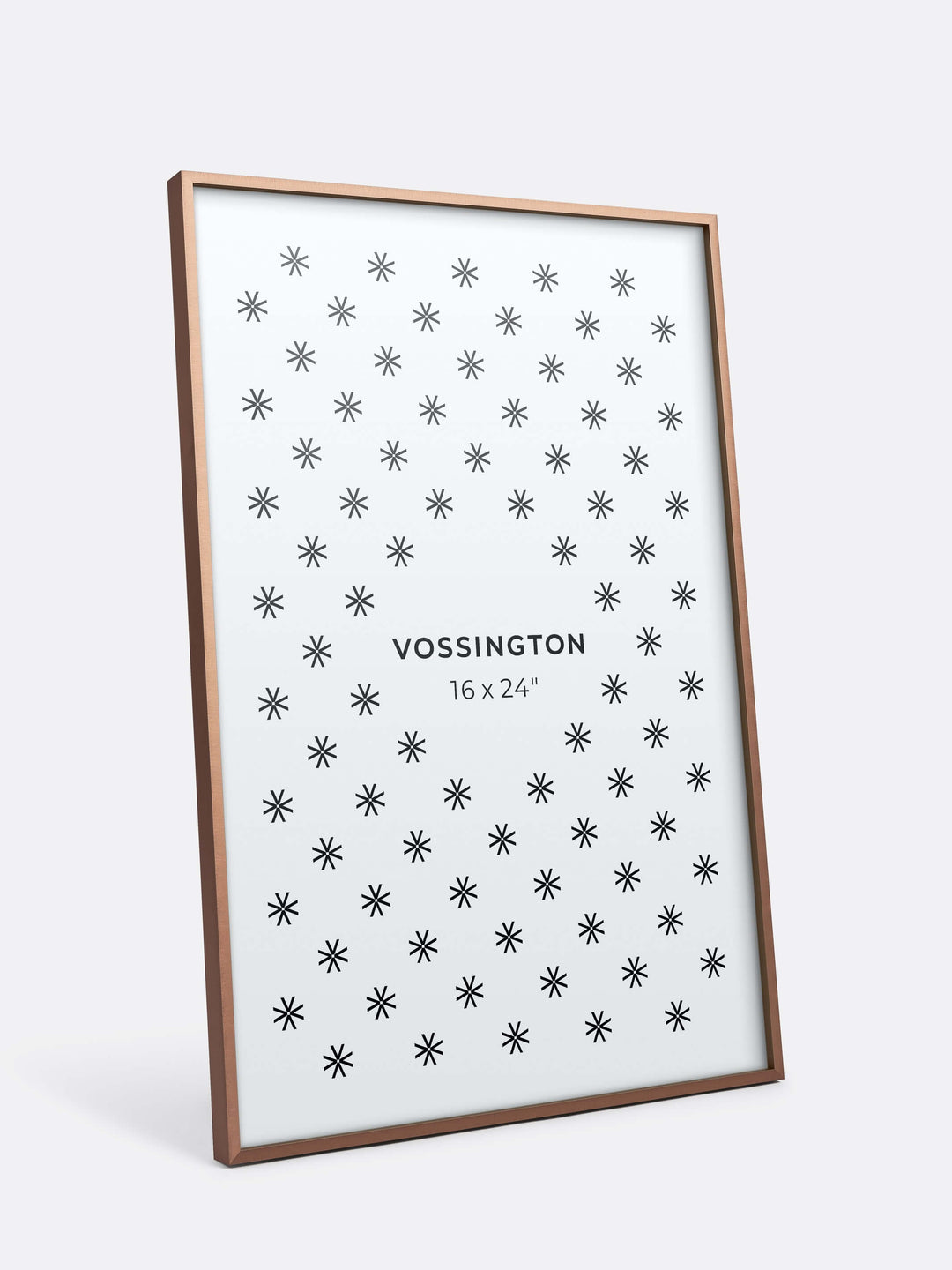 16x24 Frame - Exclusive Bronze Poster Frame From Vossington