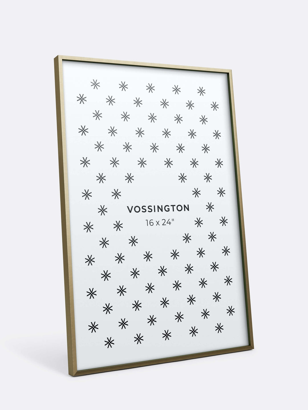16x24 Frame - Exclusive Gold Poster Frame From Vossington