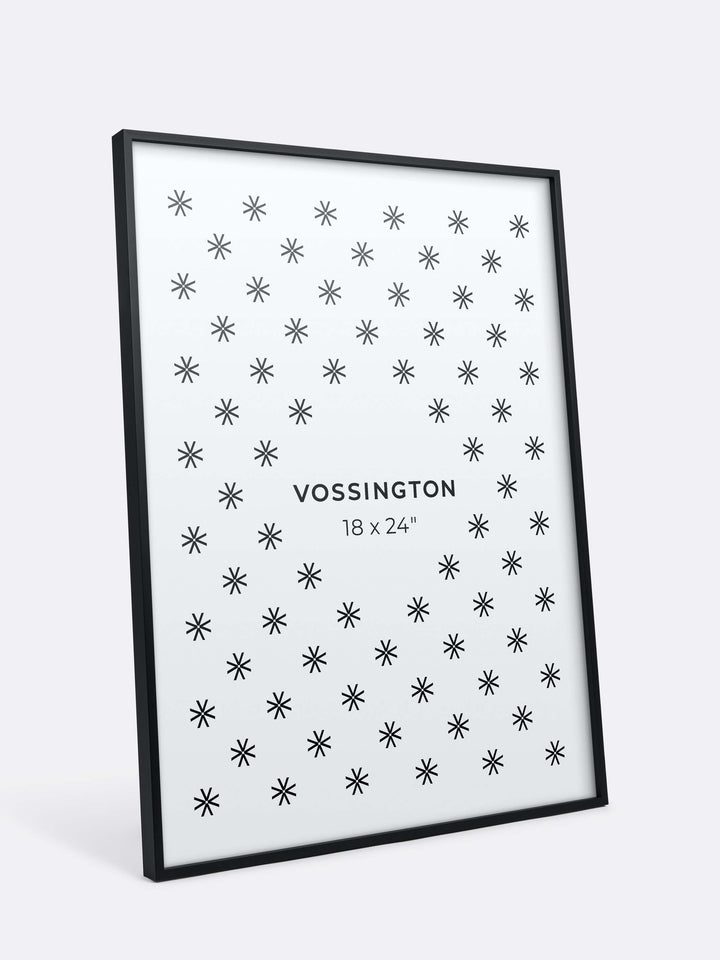 18x24 Frame - Exclusive Black Poster Frame From Vossington