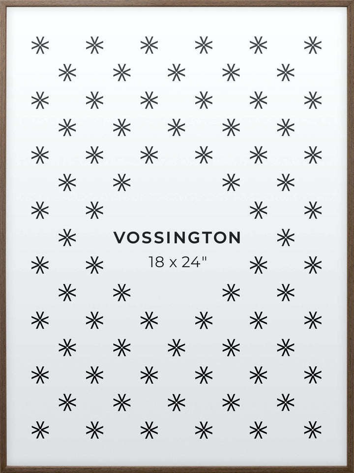 18x24 Frame - Exclusive Exotic Wood Poster Frame From Vossington