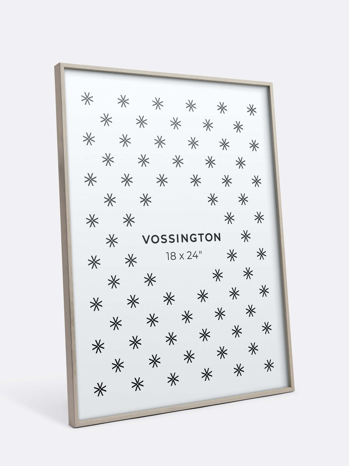 18x24 Frame - Exclusive White Wood Poster Frame From Vossington