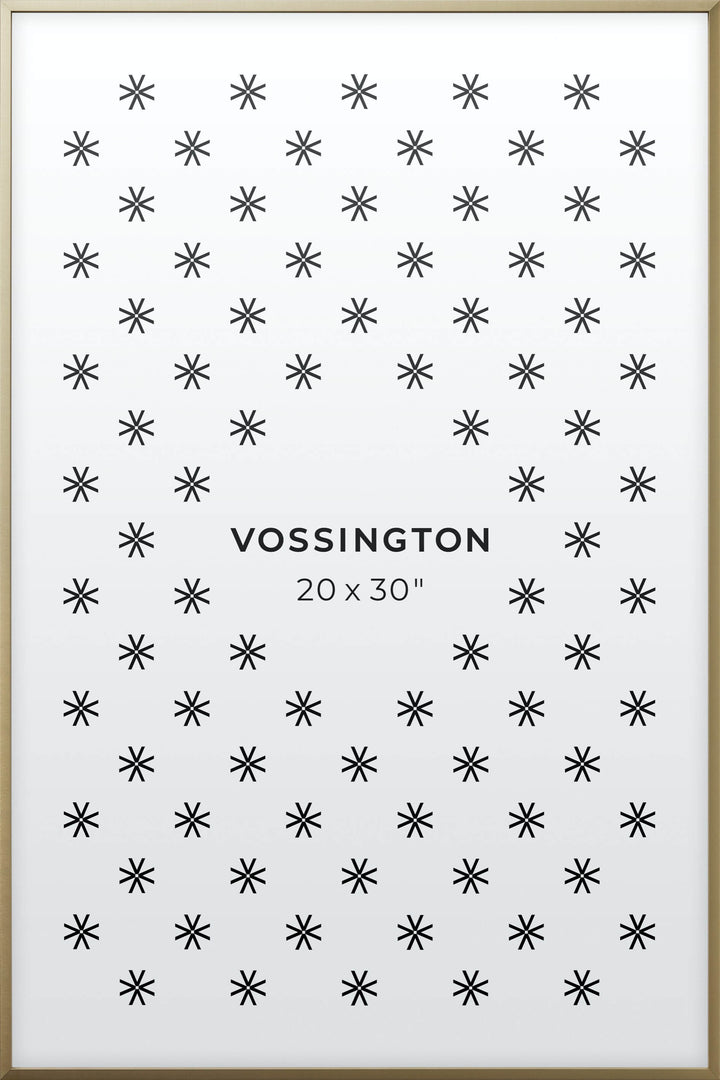 20x30 Frame - Exclusive Gold Poster Frame From Vossington