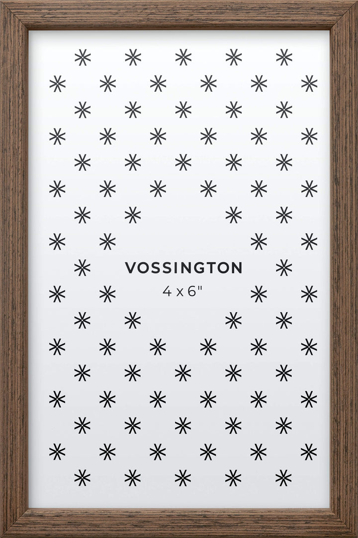 4x6 Frame - Exclusive Exotic Wood Photo Frame From Vossington