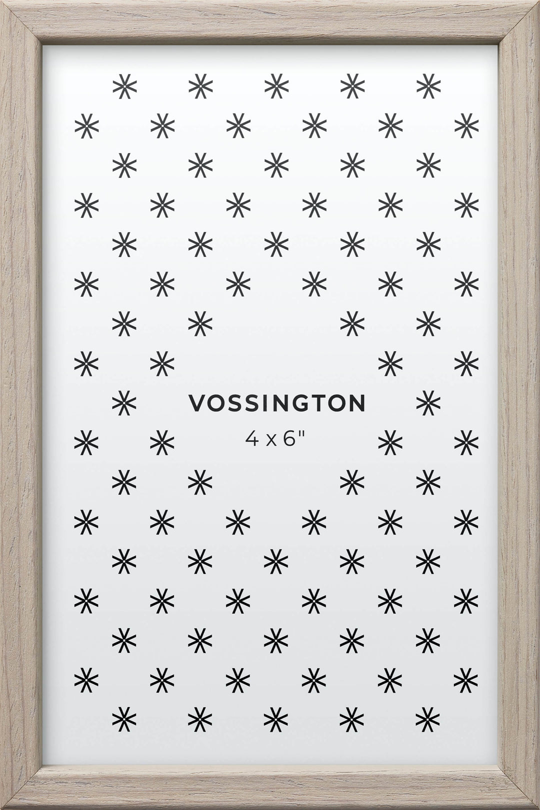 4x6 Frame - Exclusive White Wood Photo Frame From Vossington