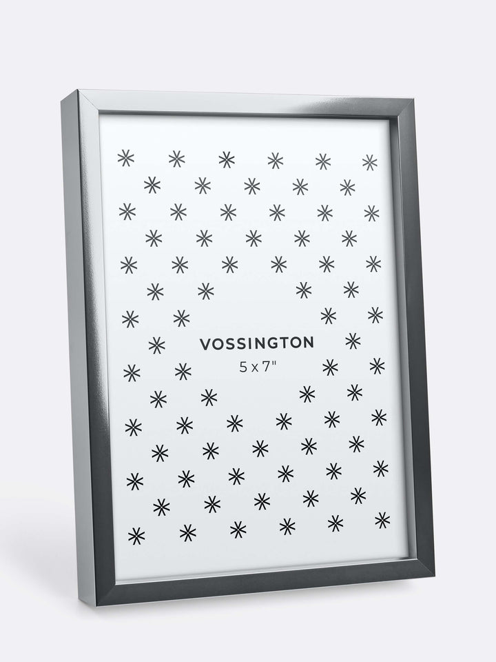 5x7 Frame - Exclusive Silver Photo Frame From Vossington