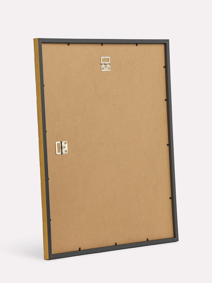 16x20-inch Bamboo Frame, Gold - Back view