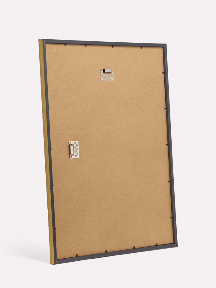 18x24-inch Bamboo Frame, Gold - Back view