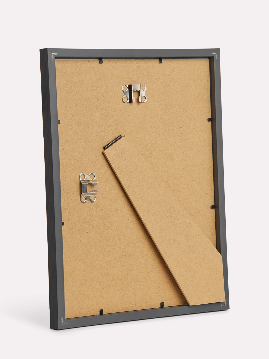 9x12-inch Bamboo Frame, Black - Back view