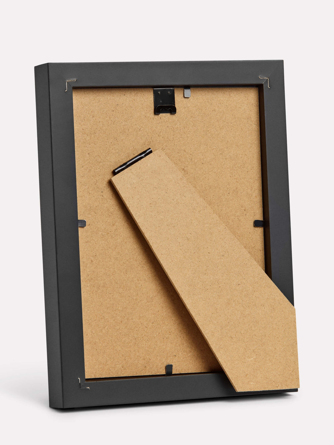 5x7-inch Beveled Frame, Black - Back view