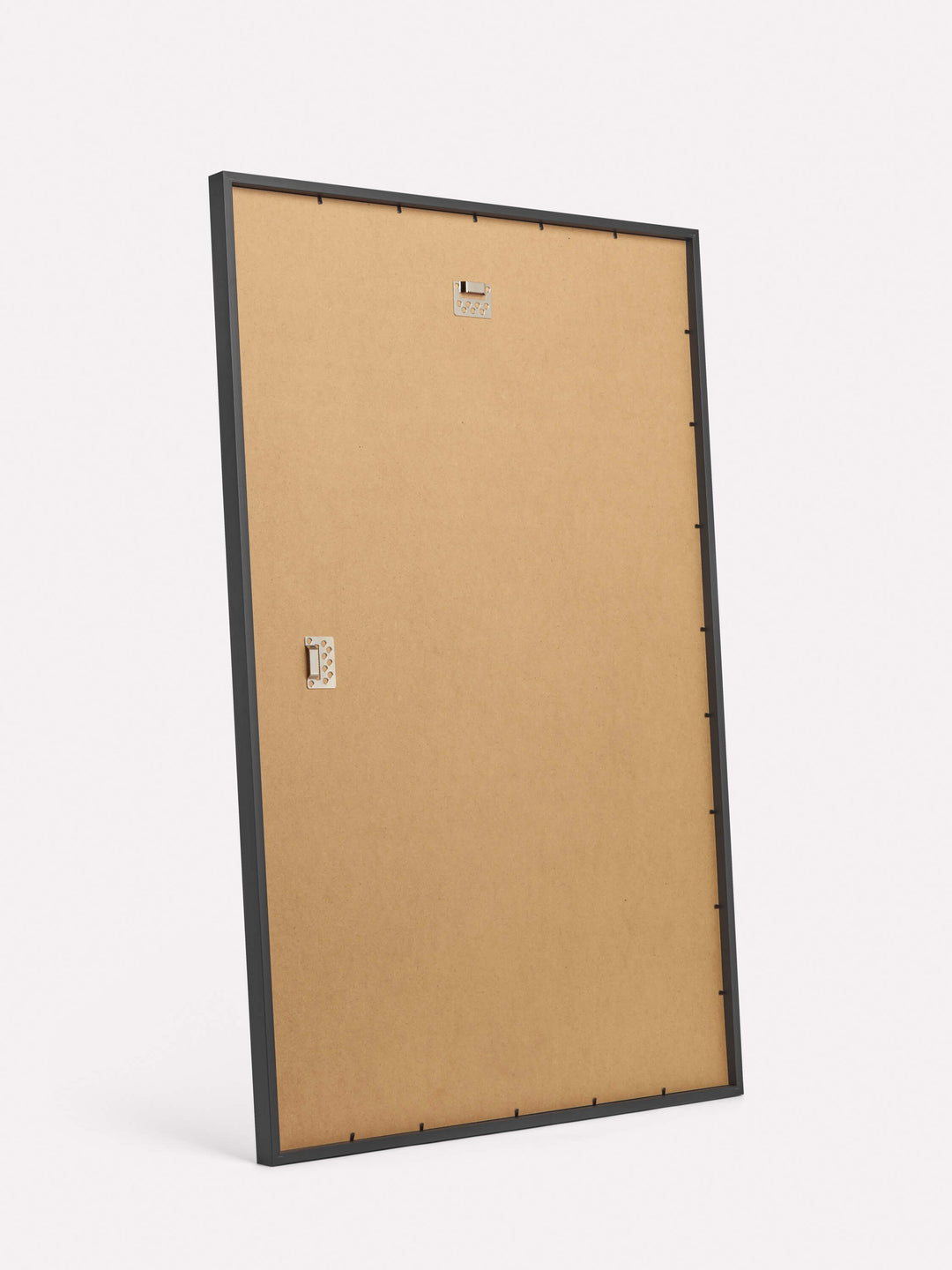 24x36-inch Classic Frame, Black - Back view