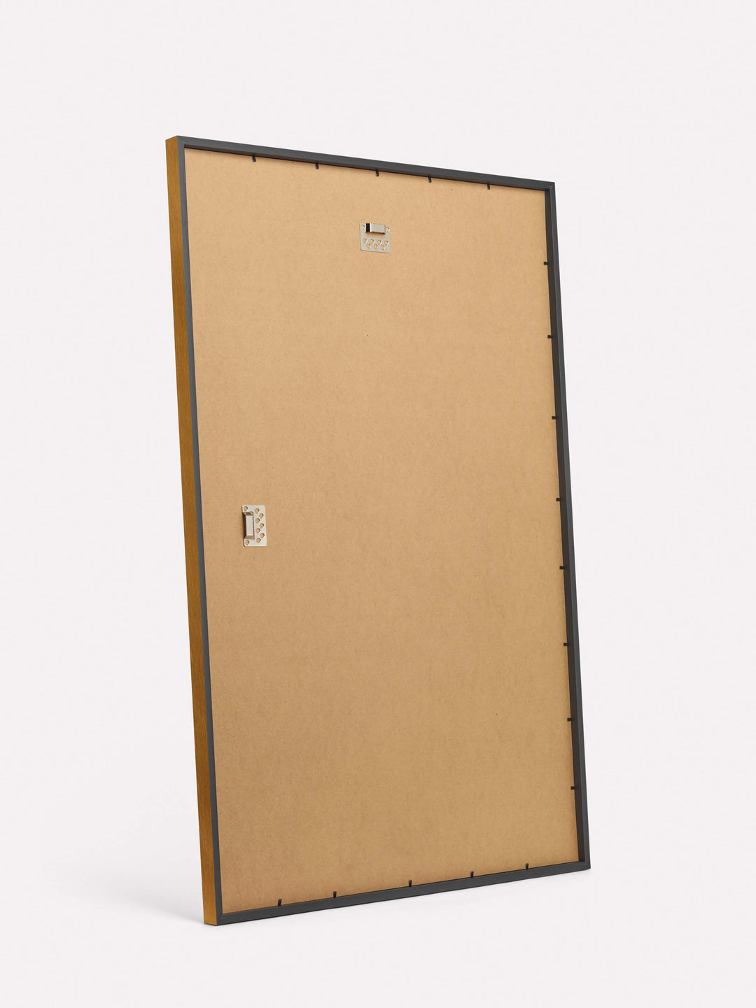 24x36-inch Classic Frame, Gold - Back view