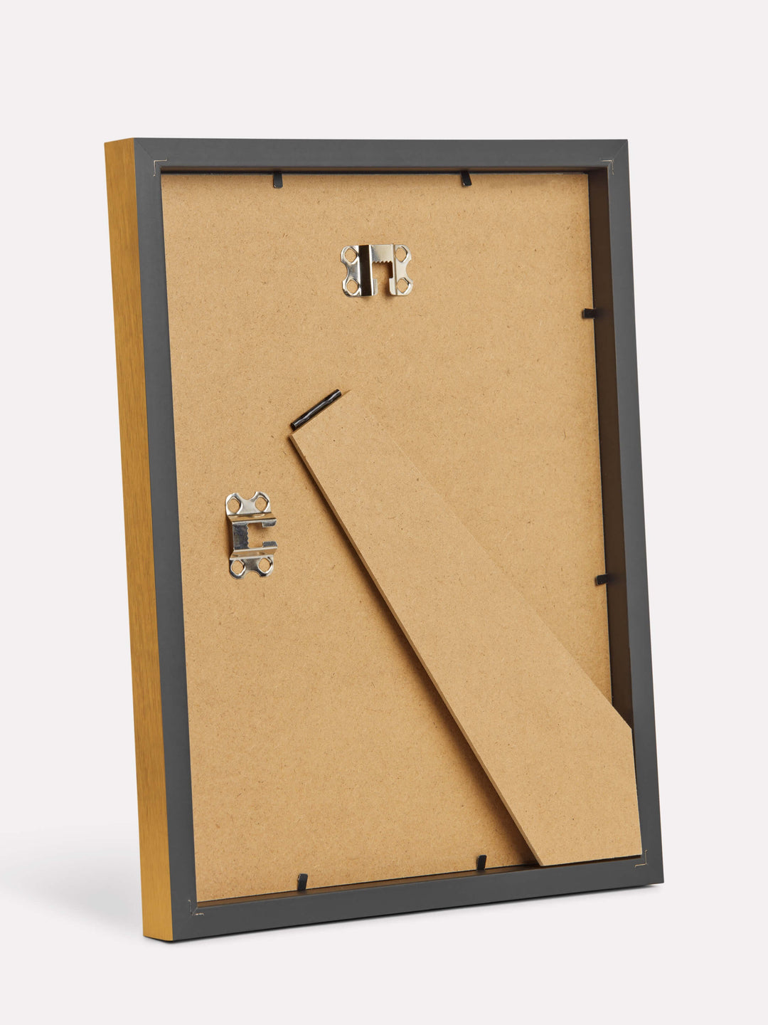 8x10-inch Classic Frame, Gold - Back view