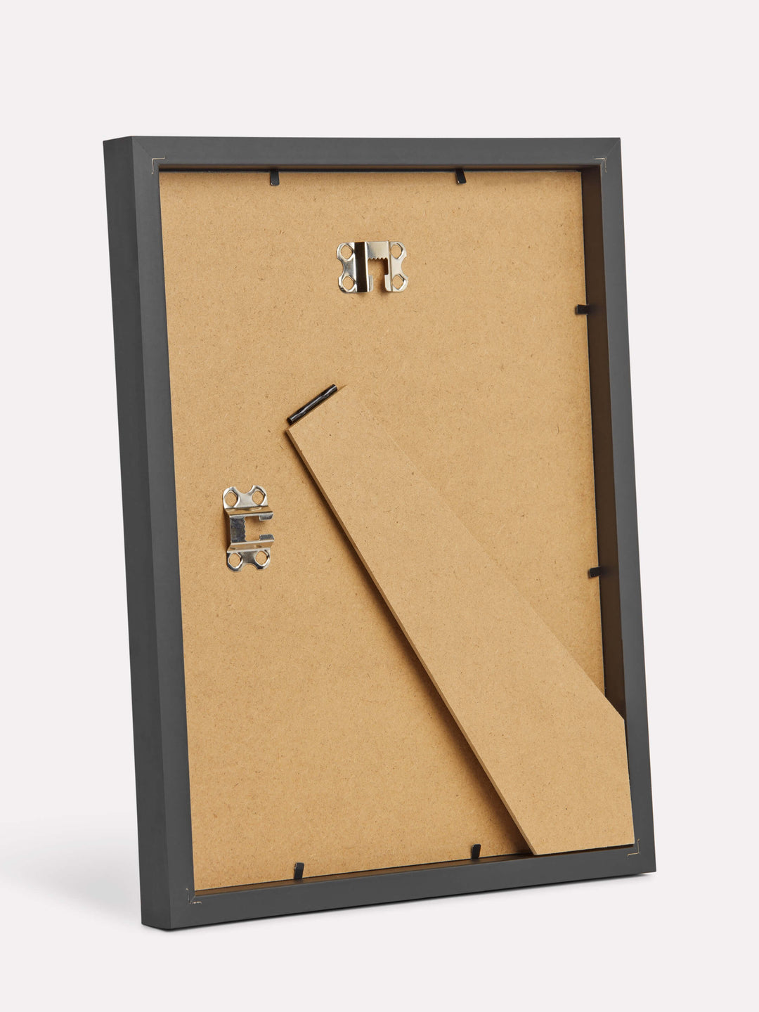 9x12-inch Classic Frame, Black - Back view