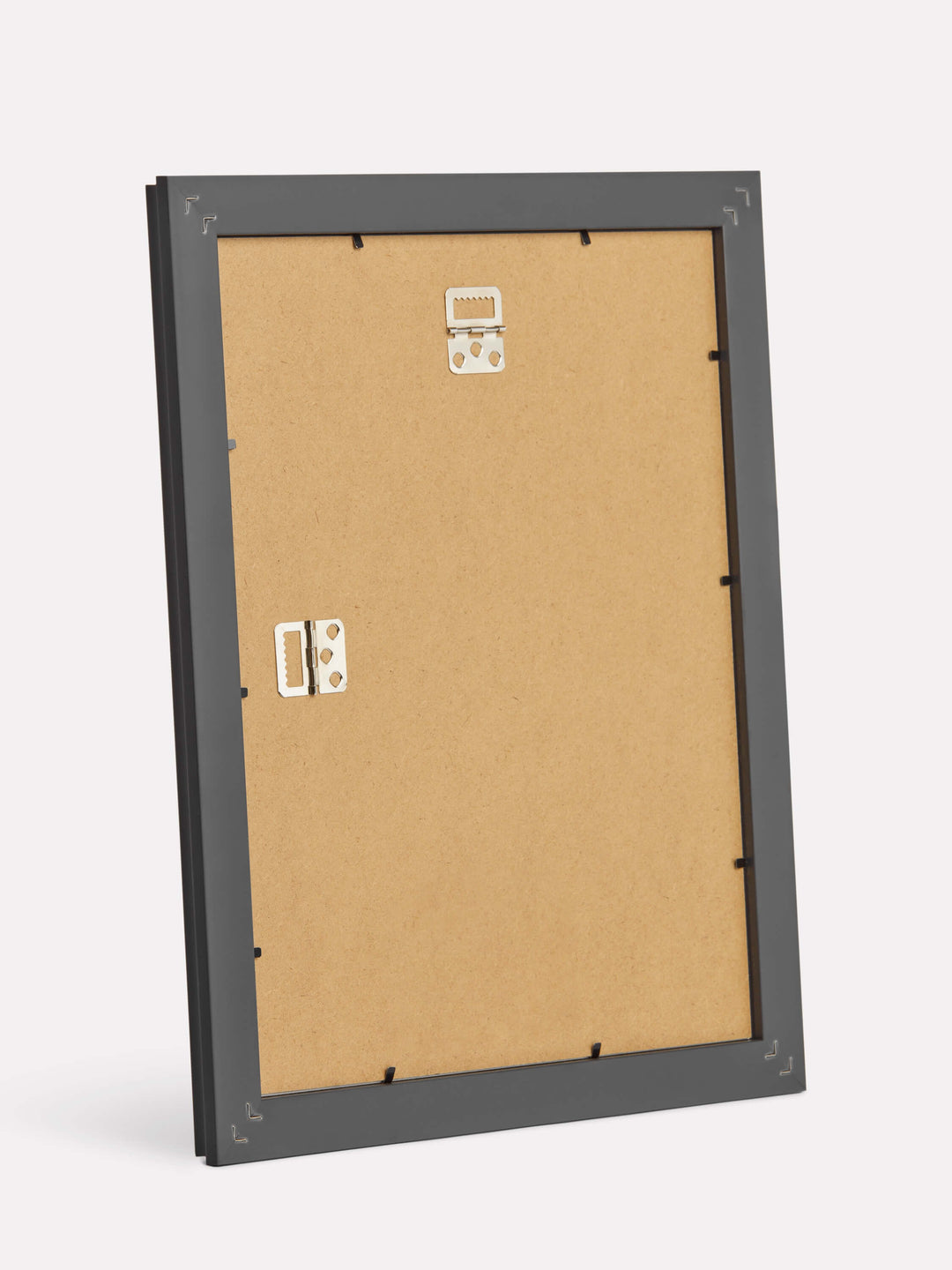 11x14-inch Decorative Frame, Black - Back view