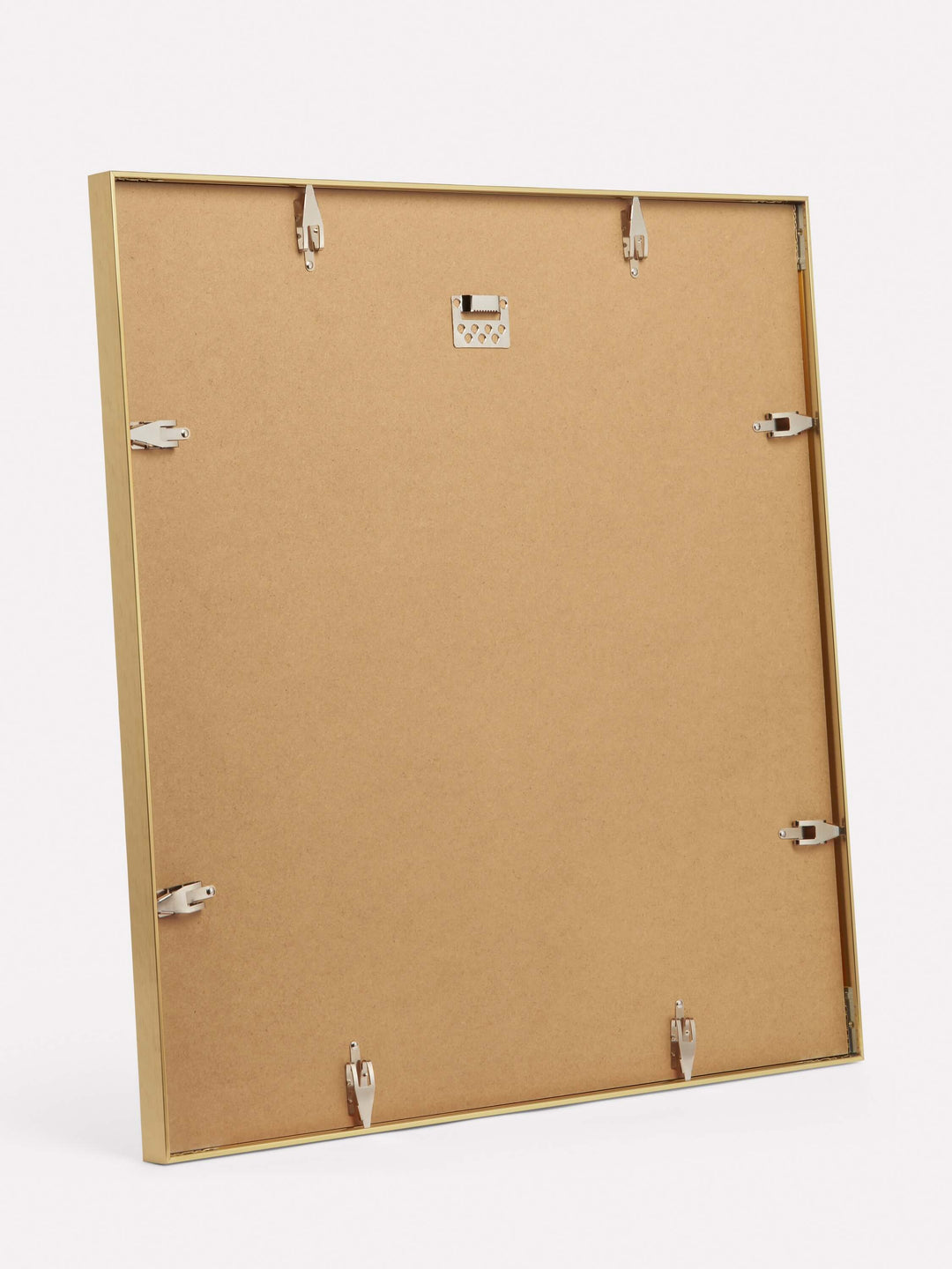 24x24-inch Thin Frame, Gold - Back view