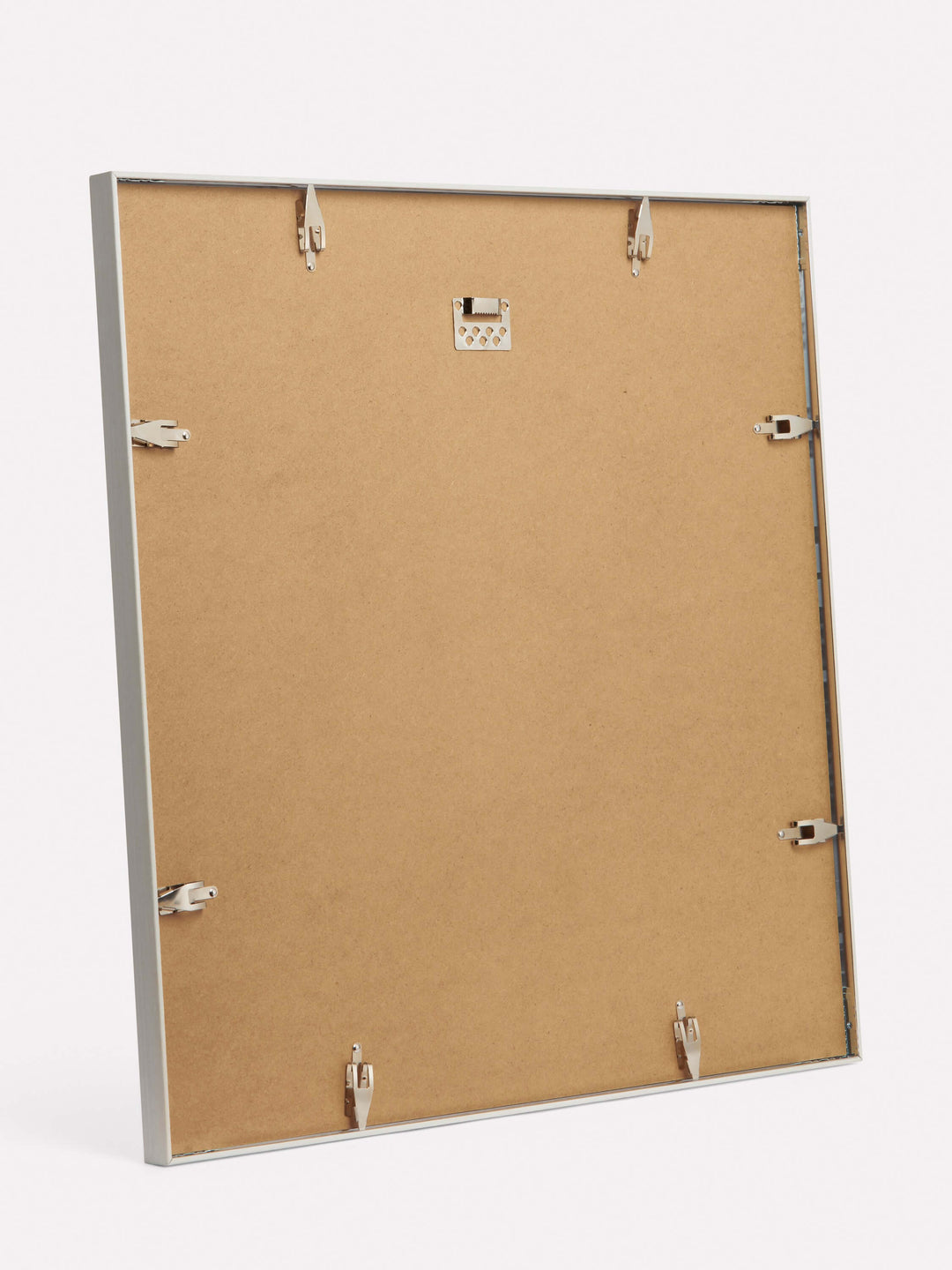 24x24-inch Thin Frame, White - Back view